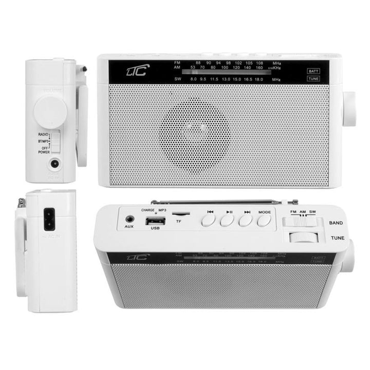 LTC Retro Bluetooth bärbar radio Sona AUX microSD USB