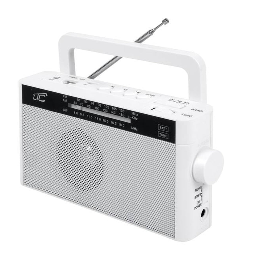 LTC Retro Bluetooth bärbar radio Sona AUX microSD USB