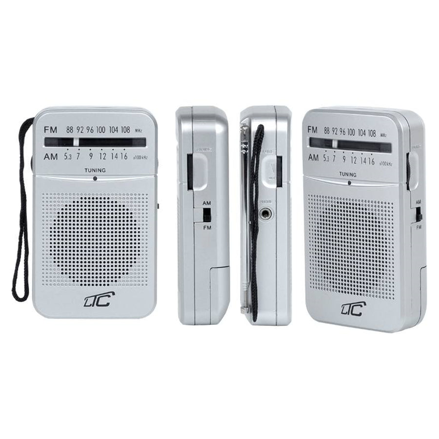 LTC Retro Lega bärbar radio med teleskopantenn