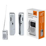 LTC Retro Lega bärbar radio med teleskopantenn