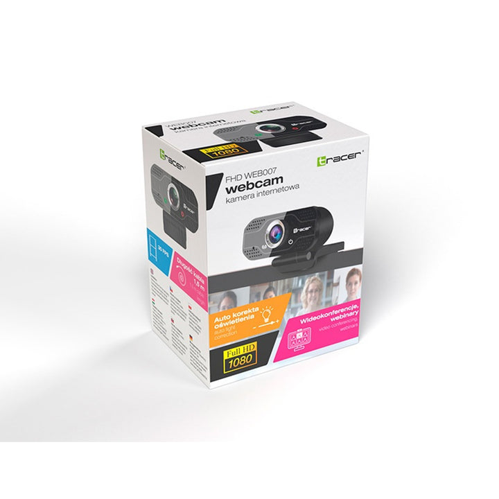 FullHD Tracer WEB007 webbkamera med inbyggd mikrofon