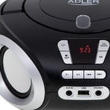 CD-MP3 boombox, USB, Adler AD 1181 radio