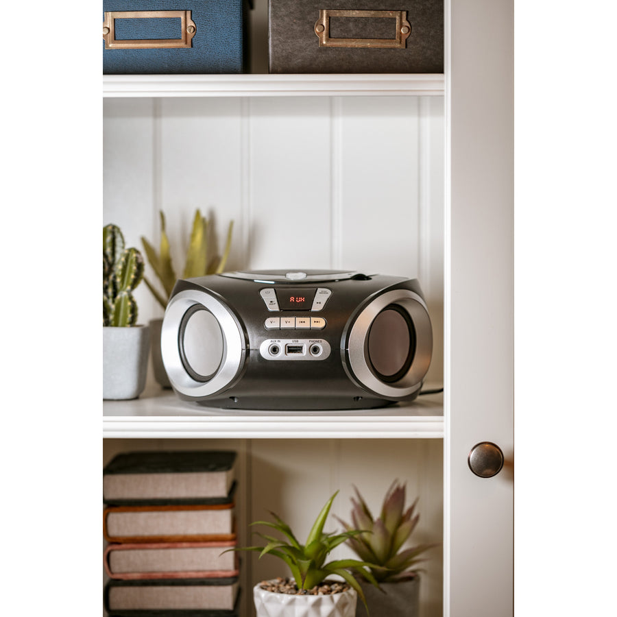 CD-MP3 boombox, USB, Adler AD 1181 radio