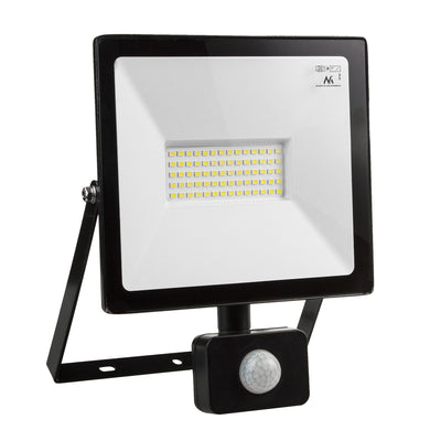 MCE650 NW PIR LED-Strålkastare Med Maclean-Rörelsesensor 50W 4000lm Neutralvit (4000K), IP44