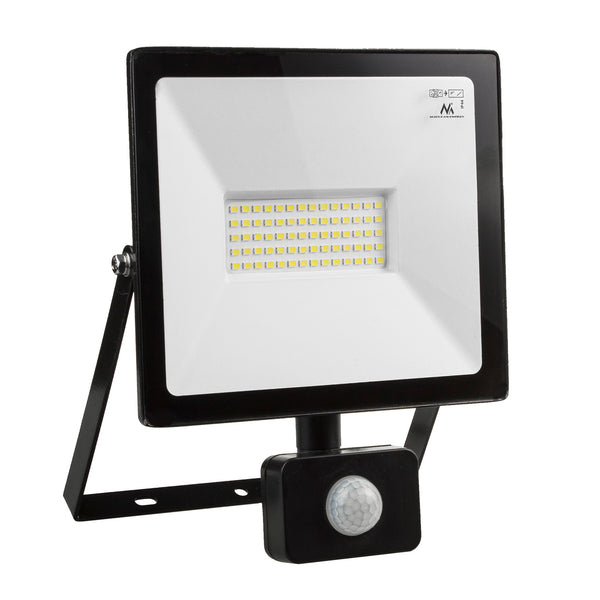 Maclean-Rörelsesensor MCE650 WW PIR LED-Strålkastare 50W 4000lm Varmvit (3000K) IP44