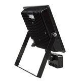 LED-strålkastare med Maclean-rörelsesensor, tunn 30W, 2400lm, neutralvit (4000K), IP44, MCE630 NW PIR