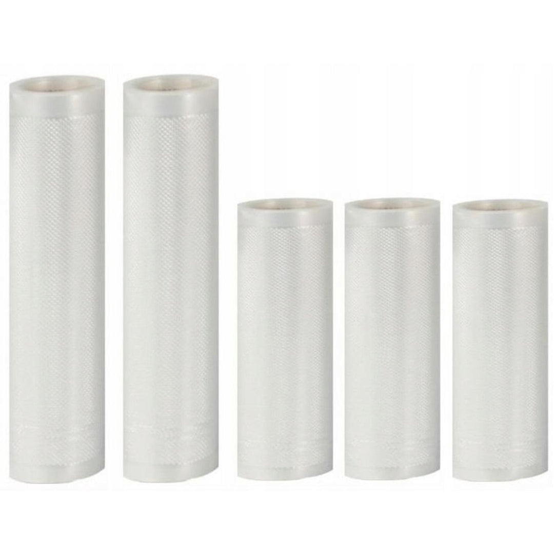 Universal uppsättning Camry-folie för vakuumförslutare (2 rullar 28x300cm + 3 rullar 20x300cm)