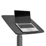 Maclean laptopbord, höj- och sänkbart, för sittande och stående arbete, maxhöjd 113 cm, MC-892B