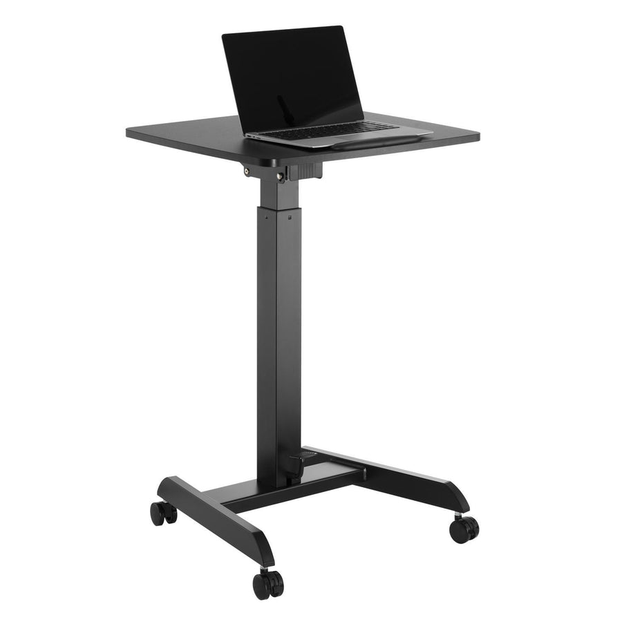 Maclean laptopbord, höj- och sänkbart, för sittande och stående arbete, maxhöjd 113 cm, MC-892B