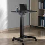 Maclean laptopbord, höj- och sänkbart, för sittande och stående arbete, maxhöjd 113 cm, MC-892B