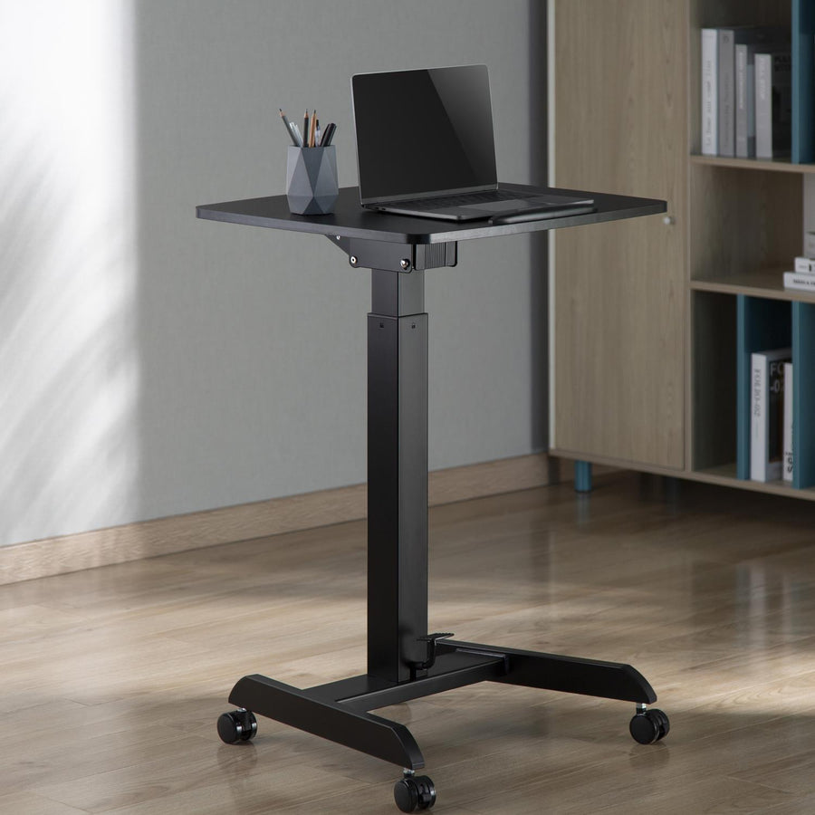 Maclean laptopbord, höj- och sänkbart, för sittande och stående arbete, maxhöjd 113 cm, MC-892B