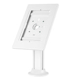 Bordsfäste för surfplatta mot stöld Kompatibelt med 9,7"/10,2", iPad, 10,5", iPad Air/iPad Pro, 10,1", Samsung Galaxy, Tab A (2019) (Vit)