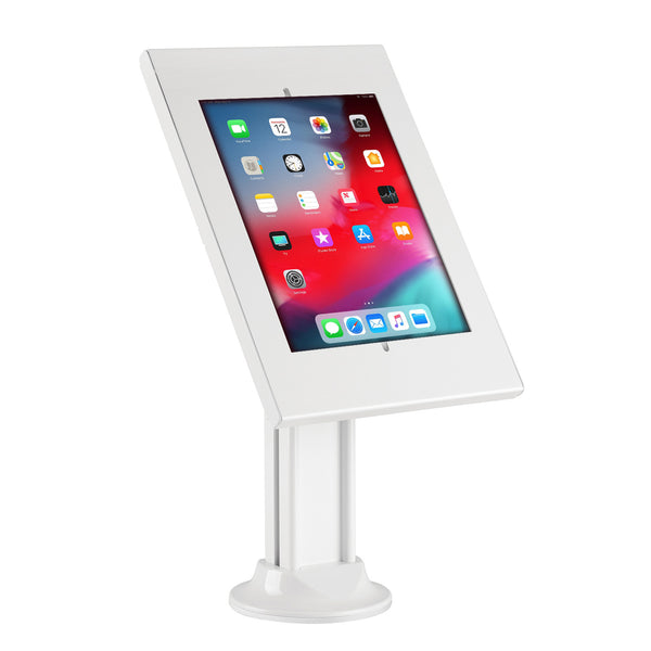 Bordsfäste för surfplatta mot stöld Kompatibelt med 9,7"/10,2", iPad, 10,5", iPad Air/iPad Pro, 10,1", Samsung Galaxy, Tab A (2019) (Vit)