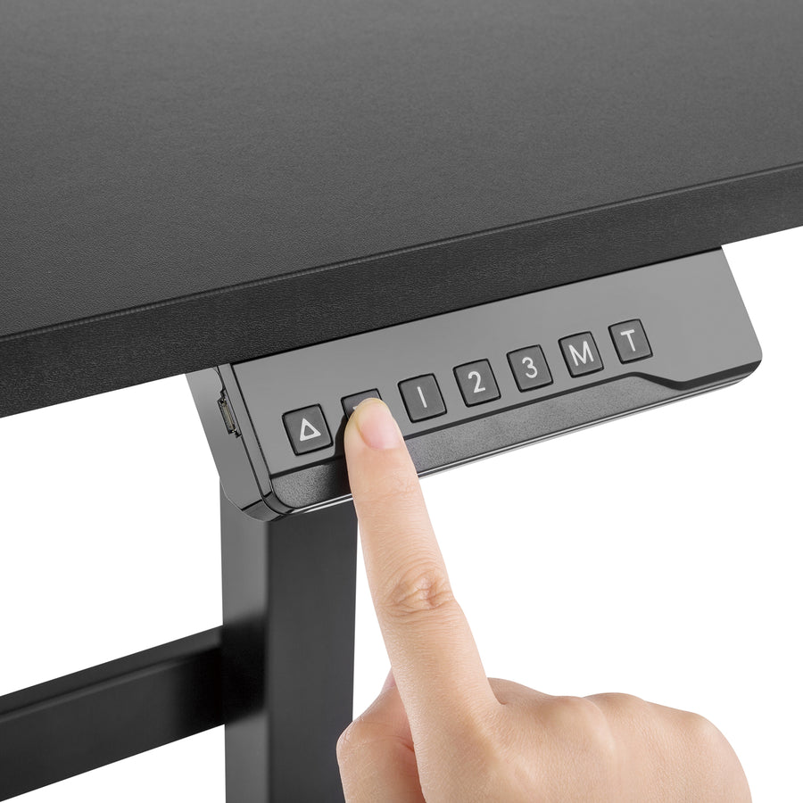 Ergo Office ER-434 Elektrisk Höjdjusterbart Skrivbord Max. 118 cm Ergonomiskt Bord Maximal Belastning 50 kg