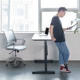 Ergo Office ER-434 Elektrisk Höjdjusterbart Skrivbord Max. 118 cm Ergonomiskt Bord Maximal Belastning 50 kg