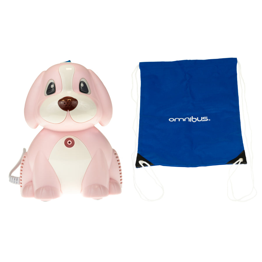 Kompressorinhalator Omnibus Puppy BR-CN171 rosa