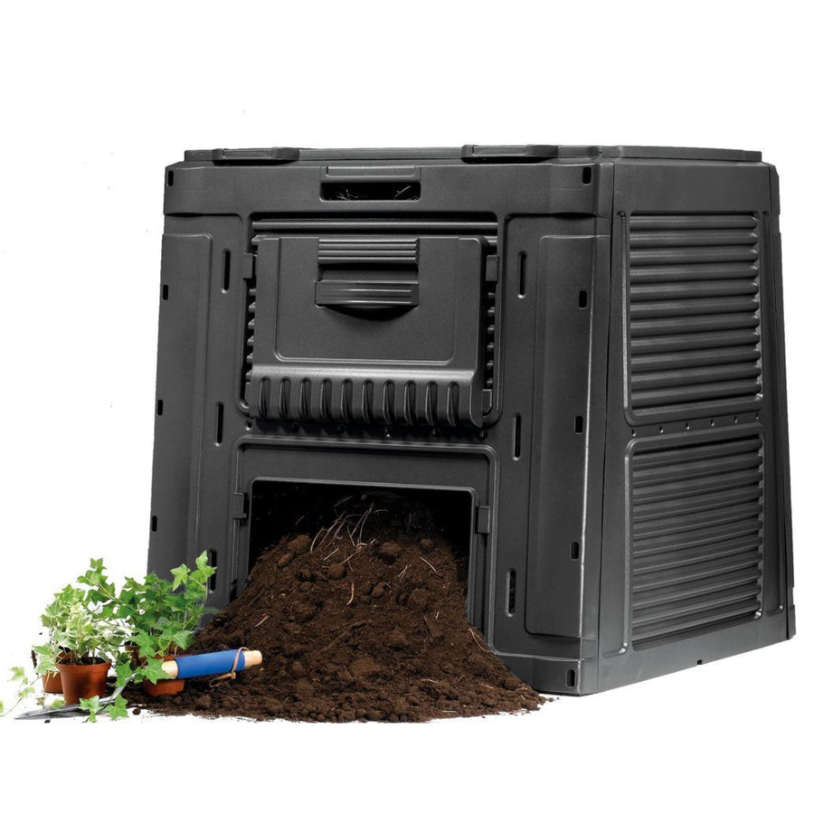 Komposter med bas Keter E-COMPOSTER 470L Svart 231415