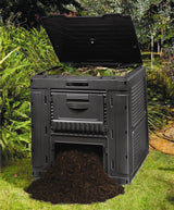 Komposter med bas Keter E-COMPOSTER 470L Svart 231415