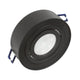 Maclean spot -takarmatur, för ljuskällor MR16 / GU10, svart, 94x32mm, rund, aluminium, MCE462 B
