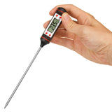 Termometer / sond för mat, GreenBlue, sondlängd 15 cm, temperaturintervall -50 grader C till +300 grader C, noggrannhet 0,1 grader C, GB178
