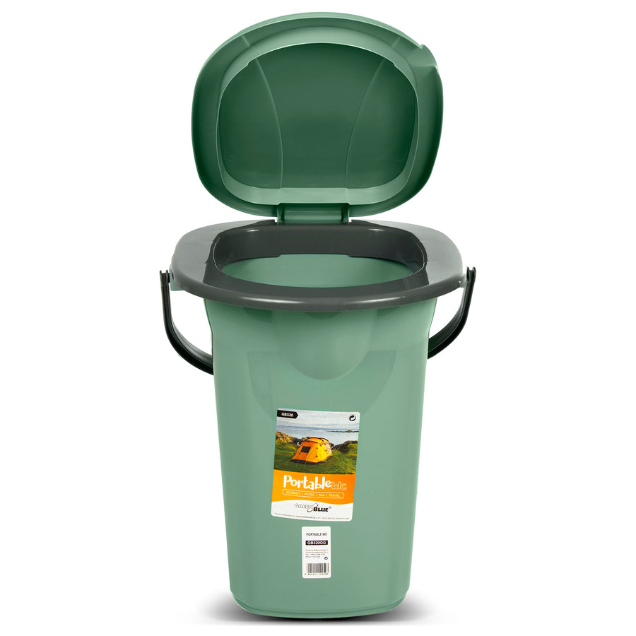GreenBlue GB320GG grön-grå resetoalett