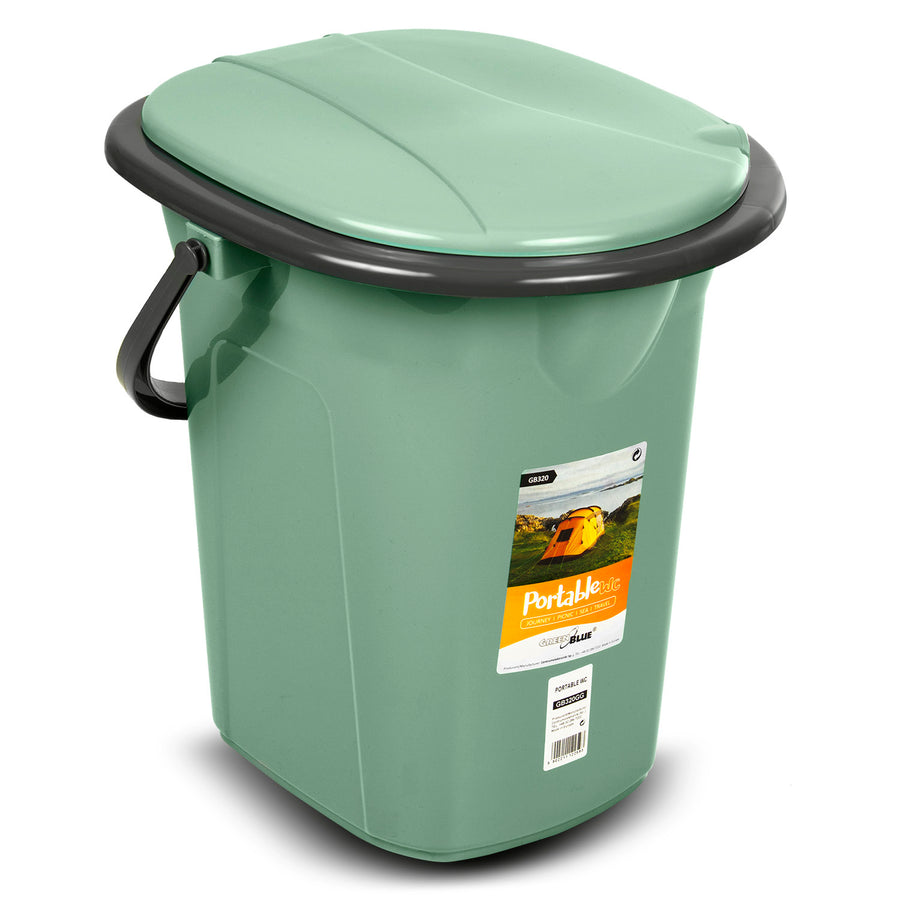 GreenBlue GB320GG grön-grå resetoalett