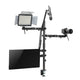 NanoRS RS164 All-in-One Studio Professional Skrivbordsfäste För 17-32" Monitor + Mikrofon + Kamera Och Strålkastare Fäste För Studio TripodVESA 75x75 100x100