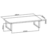 Maclean MC-933 Stativ För Bildskärm/Laptop Max. 20kg, (500x260x122mm)