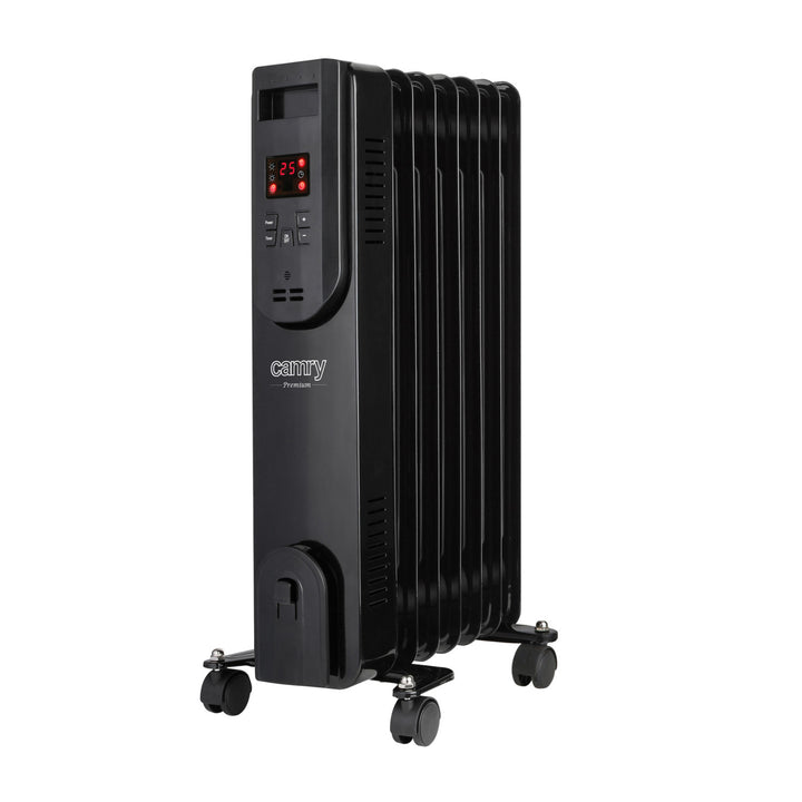 Camry CR7812 oljevärmare 7 lameller 1500W LED -display fjärrkontroll