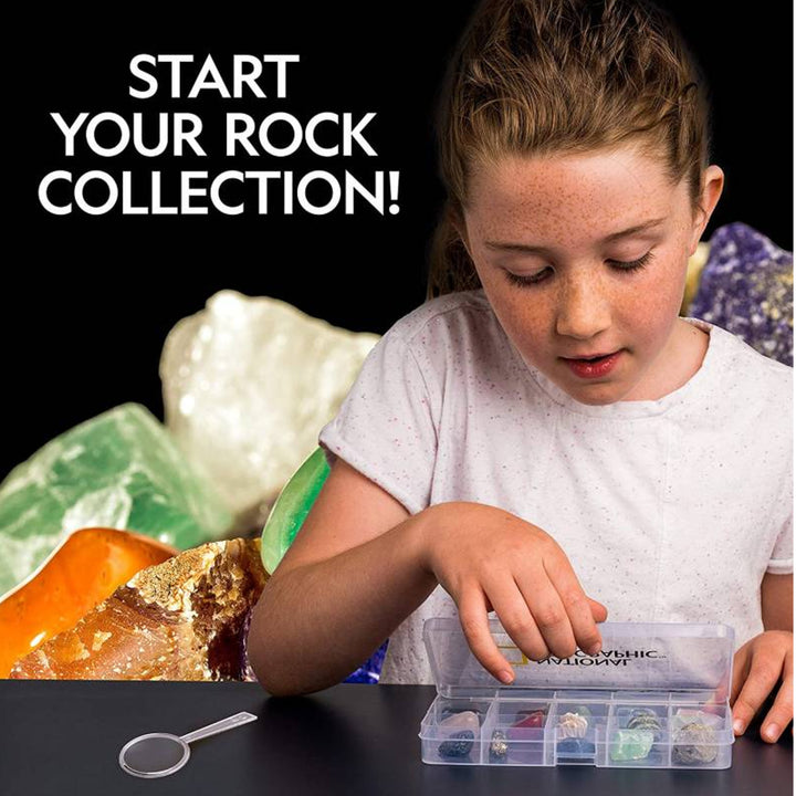 National Geographic - startpaket för stenar och mineraler