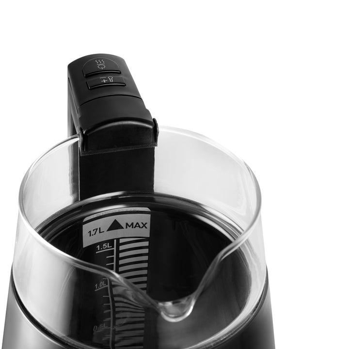 CONCEPT RK4170 Elektrisk vattenkokare Digital Display 5 Temperaturinställning Svängbar Håll värmen Funktion 360 ° 1,7 L