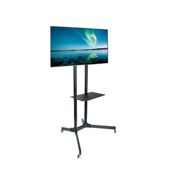 Universal TV-hållare med hylla TV-fäste 30-65" står VESA 600x400 upp till 60kg