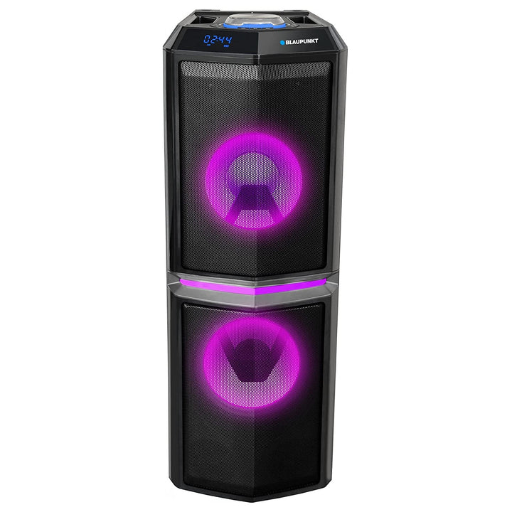 Partyhögtalare Bärbar Bluetooth-högtalare Trådlös 90W RMS Fjärrkontroll Karaoke-funktion Disco Lighting AUX