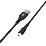 Maclean MCE845B MFi-Certifierad Laddningskabel Kompatibel Med iPhone / iPod / iPad 5V / 2,4A Snabbladdning (1 meter, Svart)