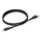 Maclean MCE845B MFi-Certifierad Laddningskabel Kompatibel Med iPhone / iPod / iPad 5V / 2,4A Snabbladdning (1 meter, Svart)