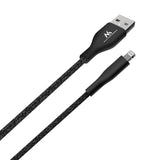 Maclean MCE845B MFi-Certifierad Laddningskabel Kompatibel Med iPhone / iPod / iPad 5V / 2,4A Snabbladdning (1 meter, Svart)