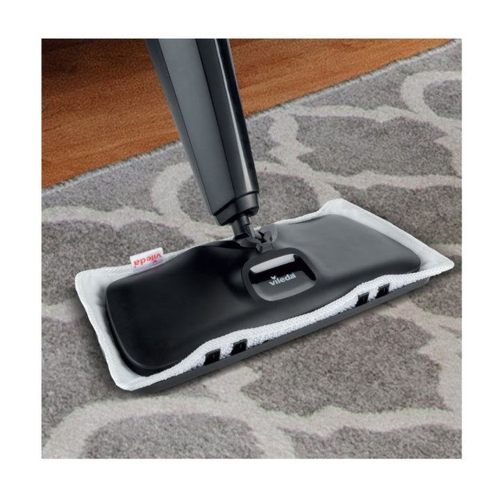 VILEDA 168935 Vileda ångmopp Steam XXL Set 3.0 Folding Carpet Cleaning Pad Rotating Washable