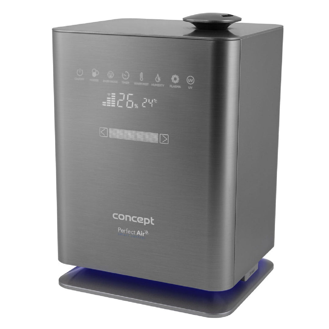 CONCEPT ZV2021 Luftfuktare Perfect Air Wifi Remote Aromaterapi Timer UV UVC LED-display