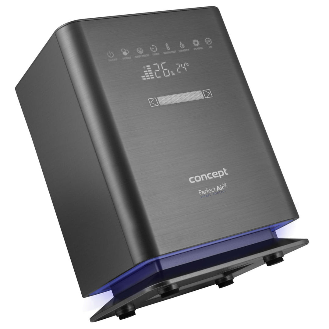 CONCEPT ZV2021 Luftfuktare Perfect Air Wifi Remote Aromaterapi Timer UV UVC LED-display