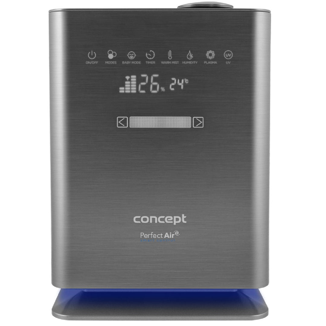 CONCEPT ZV2021 Luftfuktare Perfect Air Wifi Remote Aromaterapi Timer UV UVC LED-display