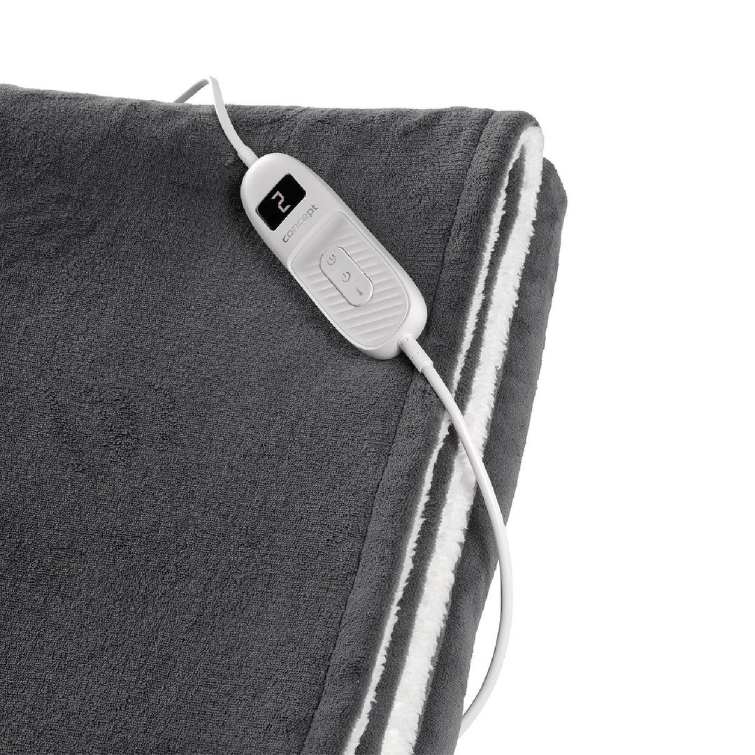 Concept Luxury DV7420 XL uppvärmd filt 180x130cm Coral Fleece & Sherpa