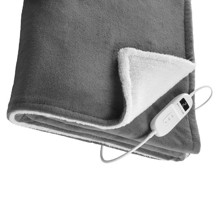 Concept Luxury DV7420 XL uppvärmd filt 180x130cm Coral Fleece & Sherpa