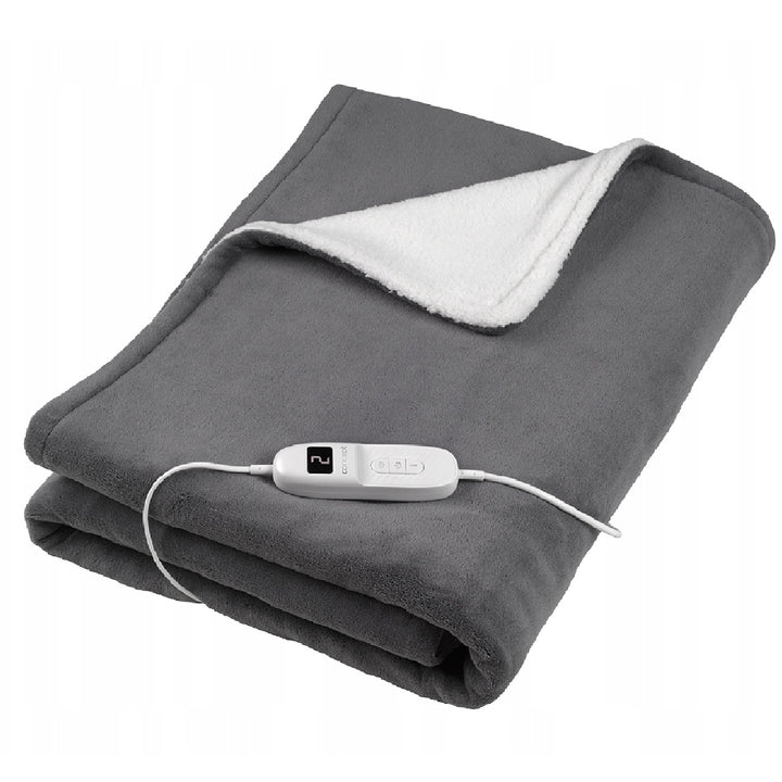 Concept Luxury DV7420 XL uppvärmd filt 180x130cm Coral Fleece & Sherpa