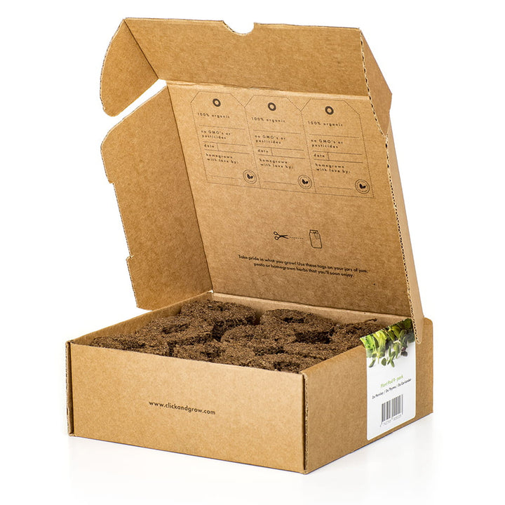 Click and Grow Garden Seeds - Sallatblandning Trädgårdsfrön Förpackning Om 9 St