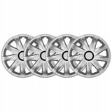 Caps 14'' NRM KANDO SILVER 4 stycken silver