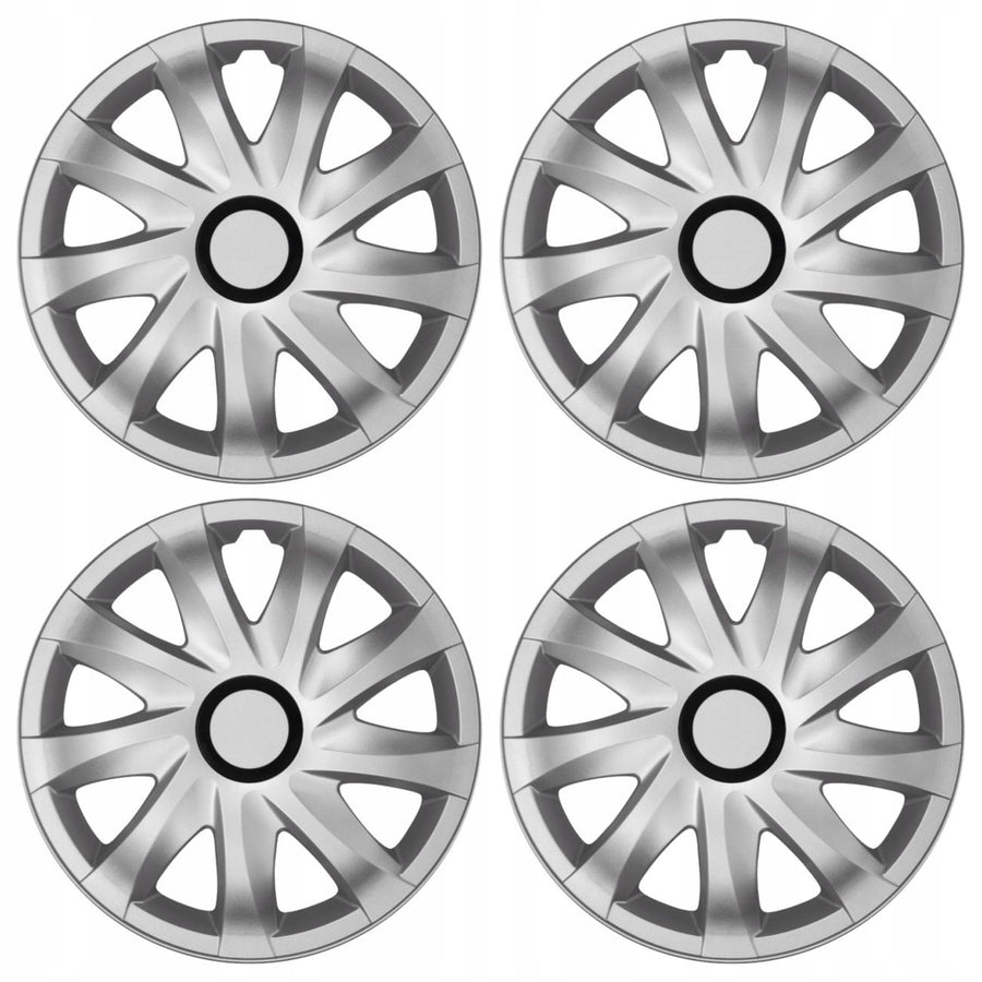 Caps 14'' NRM KANDO SILVER 4 stycken silver