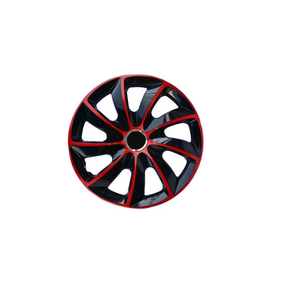 Caps 14'' NRM EXTRA STIG RED BLACK röd/svart 4 st.