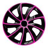 Mössor 14" NRM EXTRA STIG PINK BLACK rosa/svart 4 st