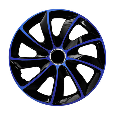 NRM EXTRA STIG BLUE BLACK 13" navkapslar 4 stycken