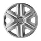 NRM FAST Silver 16" Set med 4 navkapslar Hjulöverdrag 16" Silver Varnish